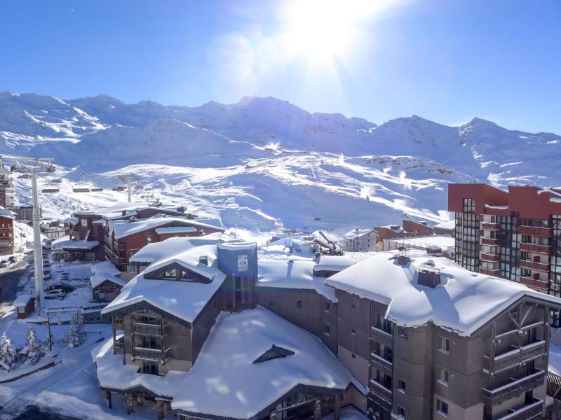 Ski verhuur Appartement 2 kamers 6 personen (3) - Le Lac du Lou - Val Thorens - Balkon