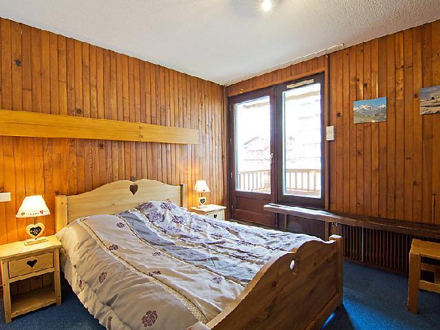 Skiverleih 3-Zimmer-Appartment für 7 Personen (1) - Le Roc de Peclet - Val Thorens - Doppelbett