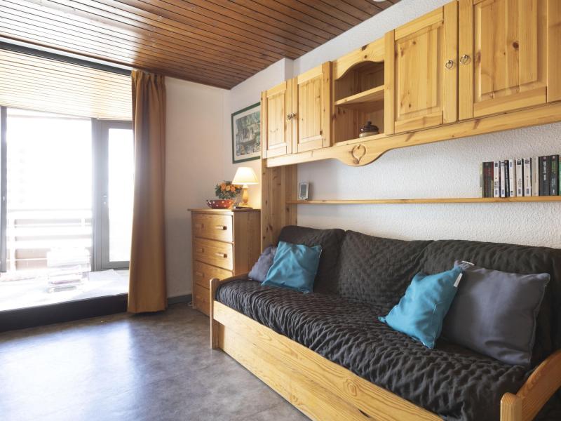 Skiverleih 1-Zimmer-Appartment für 4 Personen (1) - Le Schuss - Val Thorens - Wohnzimmer