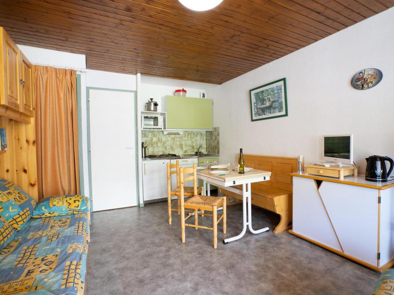 Ski verhuur Appartement 1 kamers 4 personen (1) - Le Schuss - Val Thorens - Woonkamer