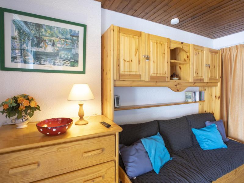 Ski verhuur Appartement 1 kamers 4 personen (1) - Le Schuss - Val Thorens - Woonkamer