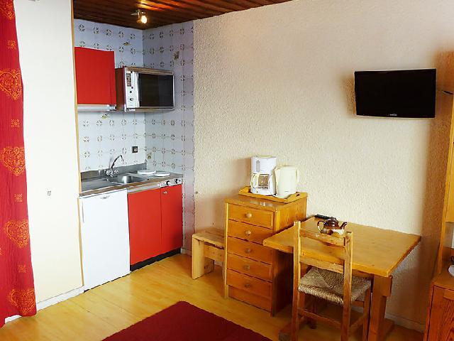 Rent in ski resort 1 room apartment 2 people (3) - Le Sérac - Val Thorens - Kitchenette