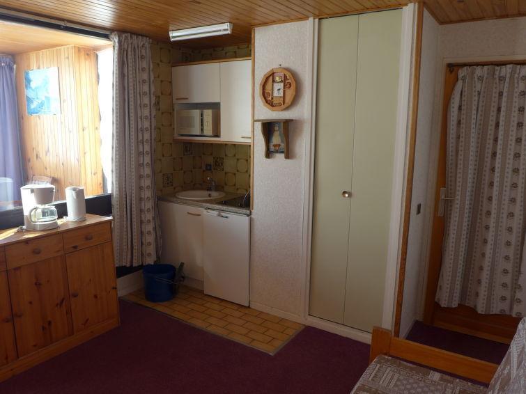 Rent in ski resort 1 room apartment 2 people (5) - Le Sérac - Val Thorens - Kitchenette
