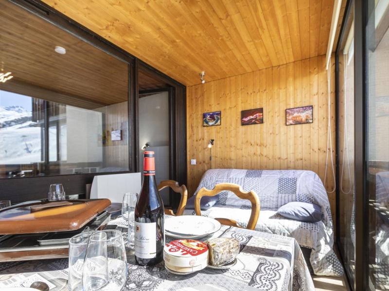 Ski verhuur Appartement 1 kamers 4 personen (9) - Le Sérac - Val Thorens - Woonkamer