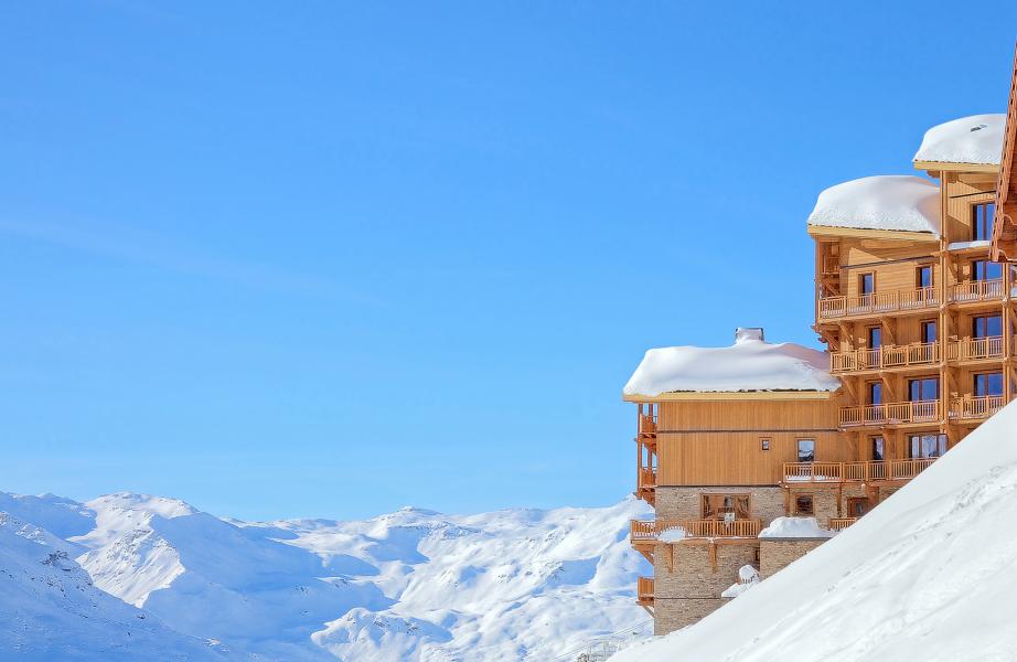 Skiverleih Les Balcons Platinium - Val Thorens - Draußen im Winter