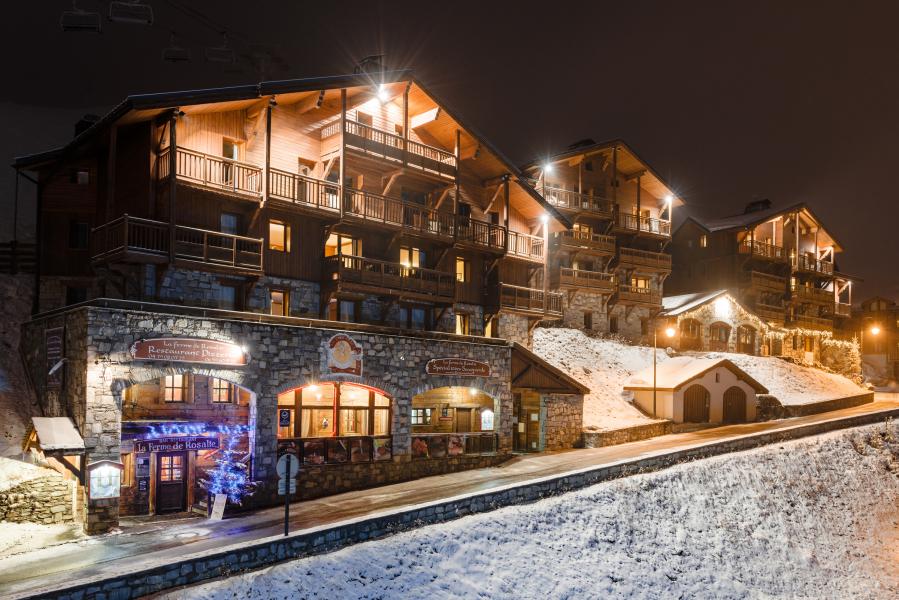 Location au ski Les Chalets de Rosaël - Val Thorens - Extérieur hiver
