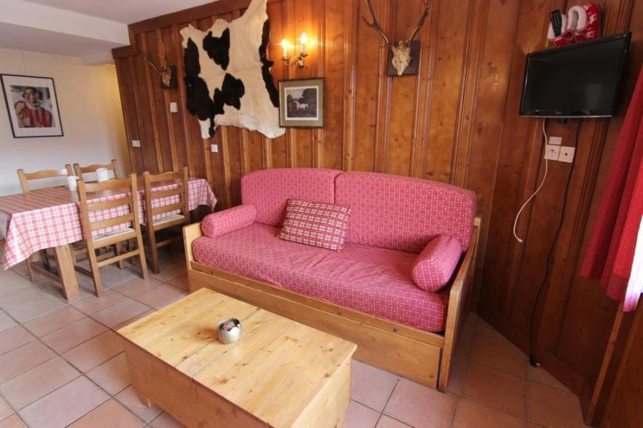 Ski verhuur Appartement 3 kamers 6 personen (630A) - Les Chalets des Balcons - Val Thorens - Woonkamer