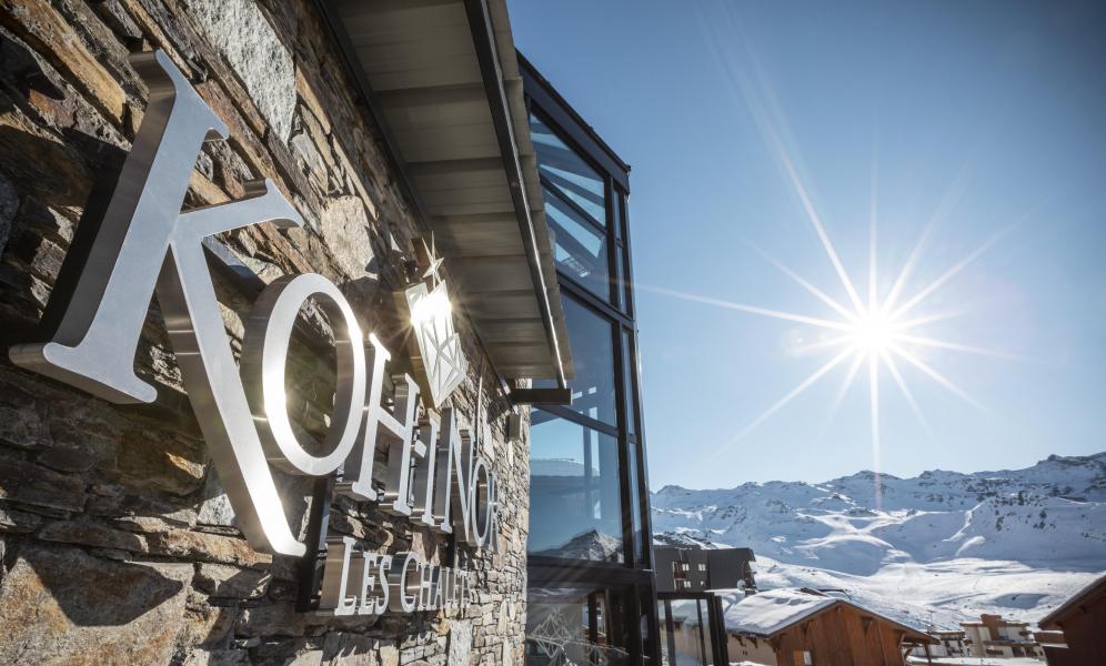 Rent in ski resort Les Chalets du Koh-I-Nor - Val Thorens - Winter outside