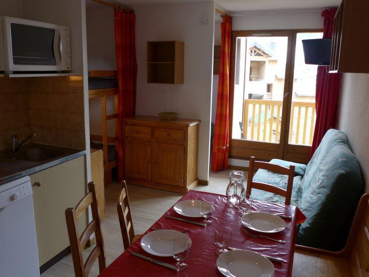 Rent in ski resort 1 room apartment 4 people (20) - Les Cîmes de Caron - Val Thorens - Kitchenette