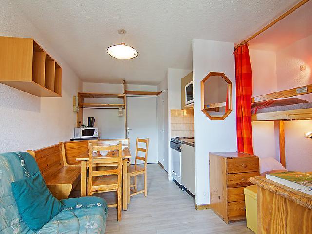 Rent in ski resort 1 room apartment 4 people (20) - Les Cîmes de Caron - Val Thorens - Living room