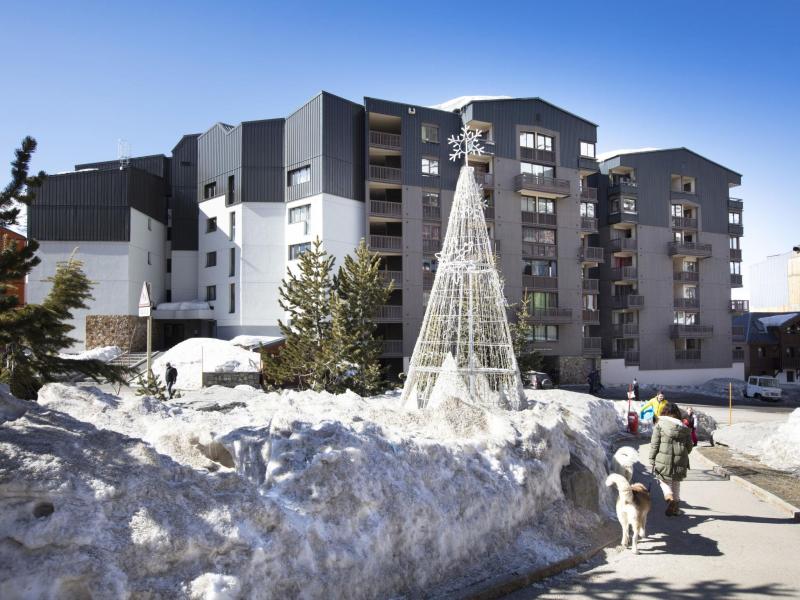 Wynajem na narty Apartament 1 pokojowy 2 osób (3) - Les Cîmes de Caron - Val Thorens - Zima na zewnątrz