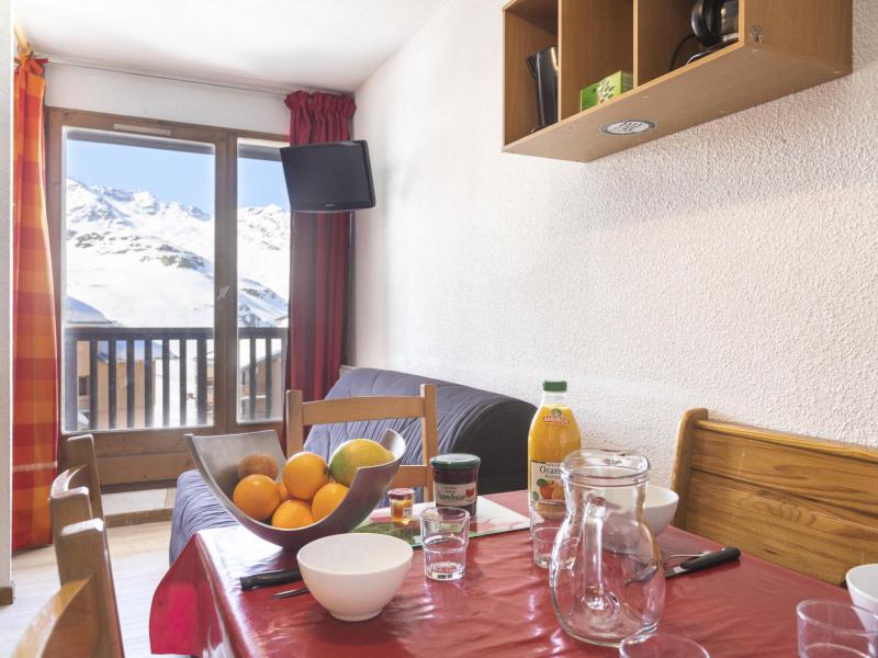 Ski verhuur Appartement 1 kamers 4 personen (20) - Les Cîmes de Caron - Val Thorens - Woonkamer