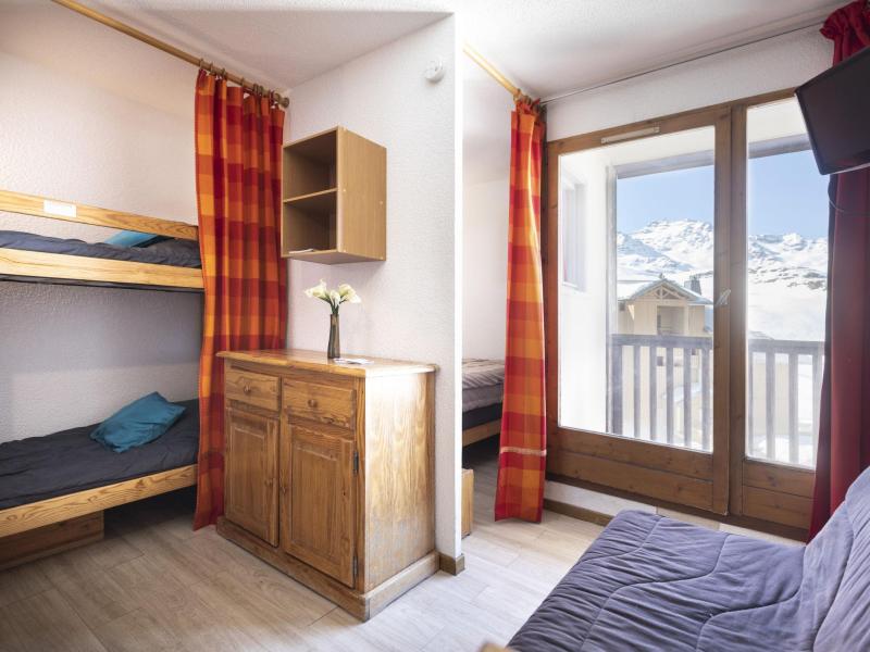 Ski verhuur Appartement 1 kamers 4 personen (20) - Les Cîmes de Caron - Val Thorens - Woonkamer