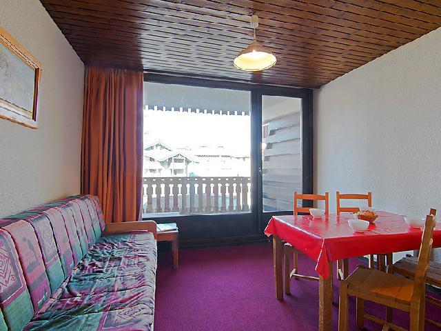 Skiverleih 1-Zimmer-Appartment für 4 Personen (1) - Les Eterlous - Val Thorens - Wohnzimmer