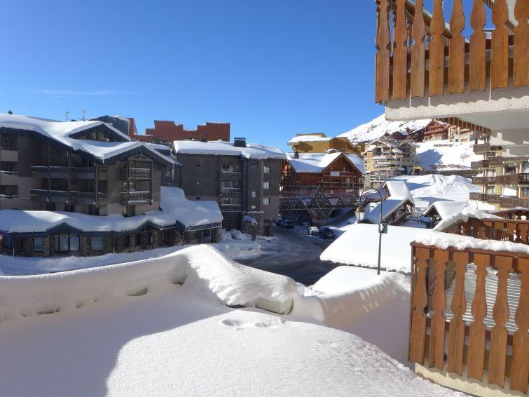 Location au ski Appartement 1 pièces 4 personnes (1) - Les Eterlous - Val Thorens - Extérieur hiver