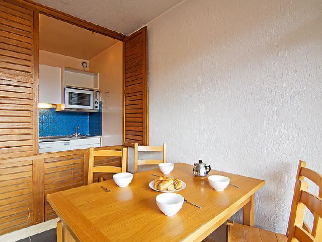 Skiverleih 1-Zimmer-Appartment für 4 Personen (1) - Les Glaciers - Val Thorens - Tisch