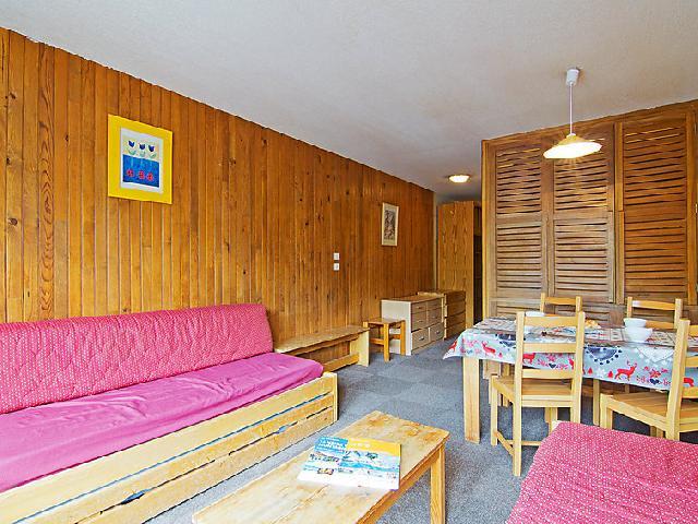 Rent in ski resort 2 room apartment 6 people (2) - Les Hauts de Chavière - Val Thorens - Living room