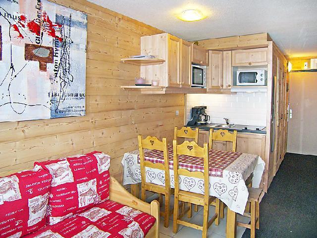 Rent in ski resort 1 room apartment 4 people (3) - Les Lauzières - Val Thorens - Table