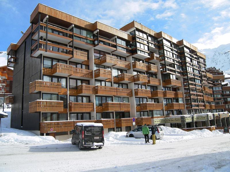 Rent in ski resort Les Névés - Val Thorens - Winter outside