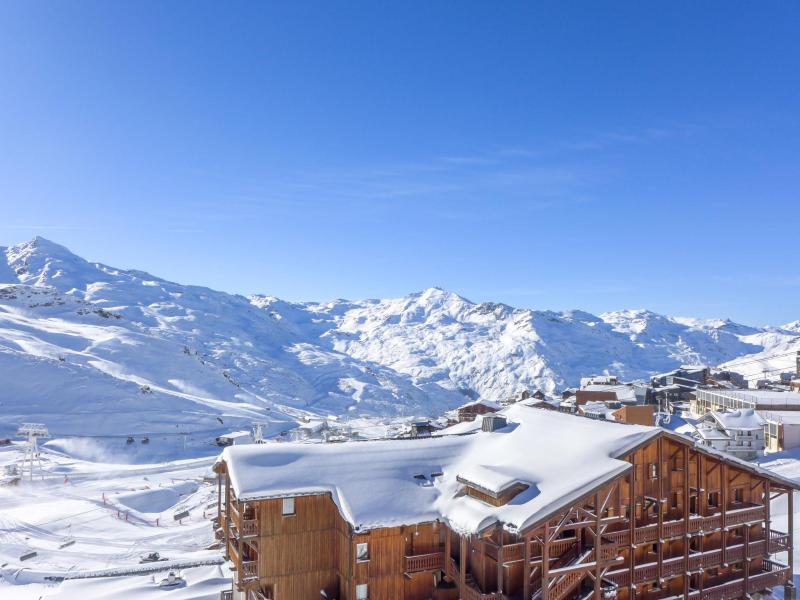 Location au ski Appartement 1 pièces 4 personnes (4) - Les Trois Vallées - Val Thorens - Extérieur hiver