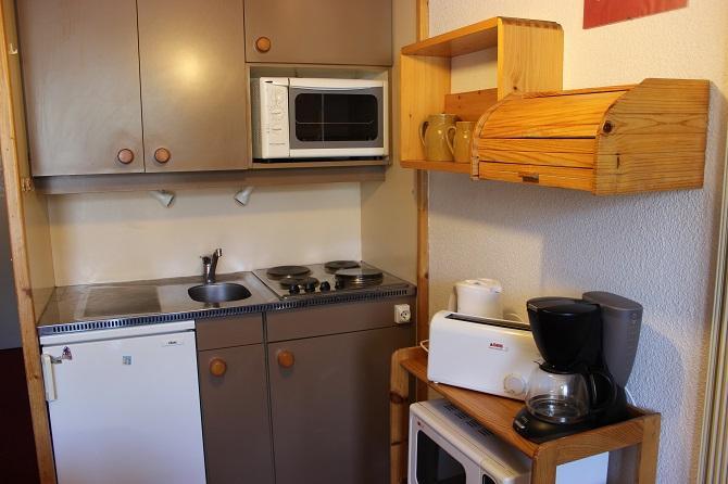 Location au ski Appartement 2 pièces cabine 4 personnes (201) - Résidence Arcelle - Val Thorens - Plan