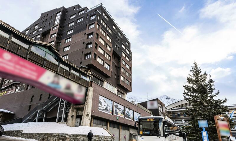 Аренда на лыжном курорте Résidence Arcelle - MH - Val Thorens - зимой под открытым небом