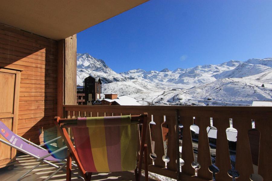 Rent in ski resort 3 room apartment 6 people (7) - Résidence Beau Soleil - Val Thorens - Terrace