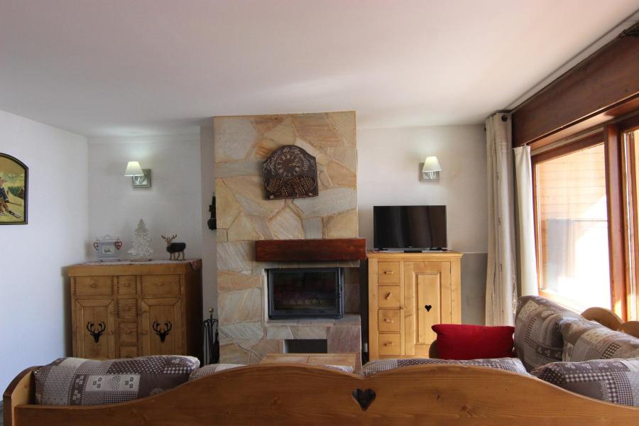 Skiverleih 3-Zimmer-Appartment für 6 Personen (7) - Résidence Beau Soleil - Val Thorens - Wohnzimmer