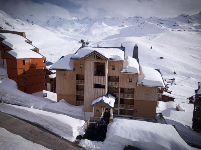 Vacances en montagne Résidence Beau Soleil - Val Thorens - Extérieur hiver