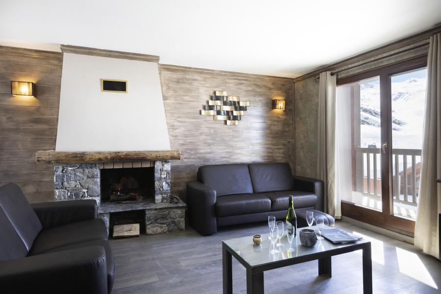Rent in ski resort 5 room duplex apartment 8 people - Résidence Chalet des Neiges Hermine - Val Thorens - Bench seat