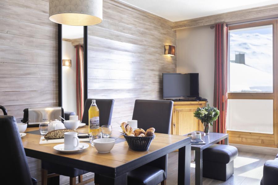 Alquiler al esquí Apartamento 3 piezas para 4 personas - Résidence Chalet des Neiges Hermine - Val Thorens - Mesa