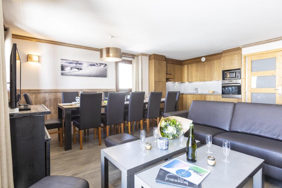 Rent in ski resort Résidence Chalet des Neiges Hermine - Val Thorens - Kitchen