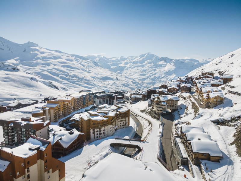 Rent in ski resort Résidence Chalet des Neiges Plein Sud - Val Thorens - Winter outside