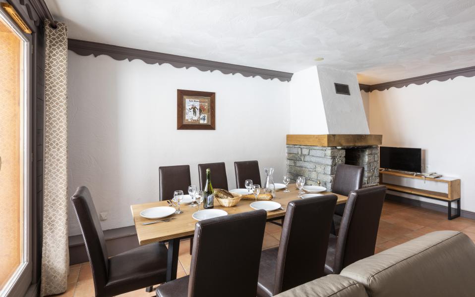 Rent in ski resort Résidence Chalet des Neiges Plein Sud - Val Thorens - Dining area