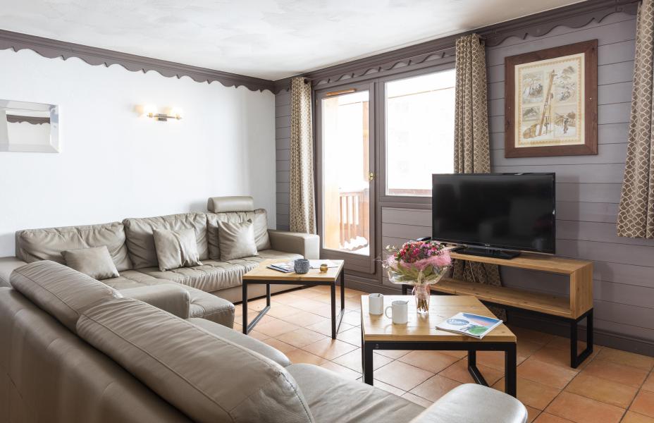 Аренда на лыжном курорте Résidence Chalet des Neiges Plein Sud - Val Thorens - Телевизор