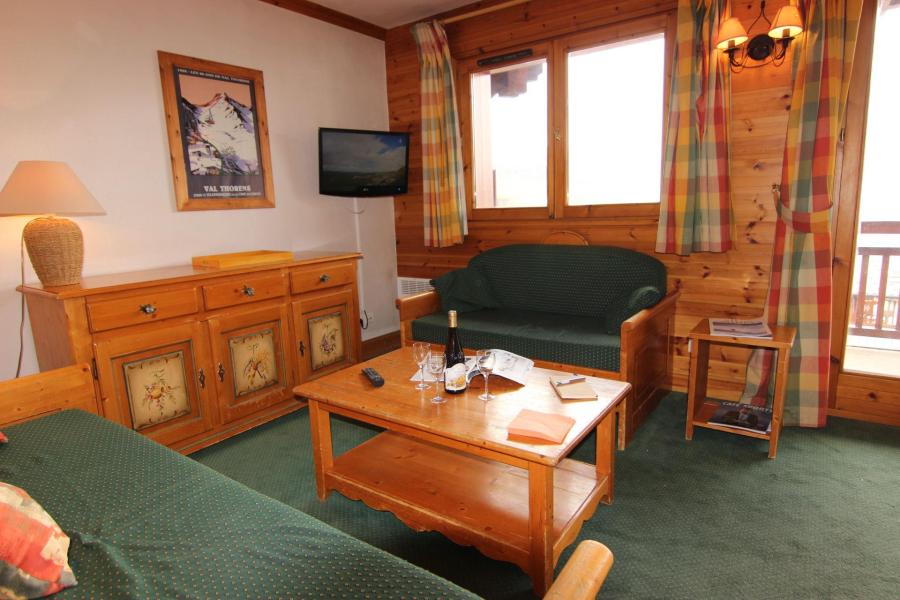 Ski verhuur Appartement 3 kamers 6 personen (12) - Résidence Chalet le Cristallo - Val Thorens - Woonkamer