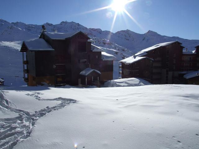 Vacances en montagne Studio coin montagne 4 personnes (1302) - Résidence Cimes de Caron - Val Thorens - Extérieur hiver