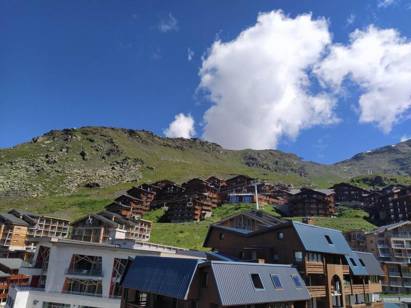 Wynajem na narty Apartament 2 pokojowy z alkową 4 osoby (2500) - Résidence Cimes de Caron - Val Thorens - Balkon