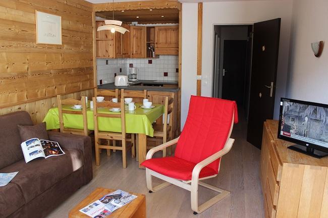 Skiverleih 2-Zimmer-Appartment für 5 Personen (608) - Résidence de l'Olympic - Val Thorens - Wohnzimmer