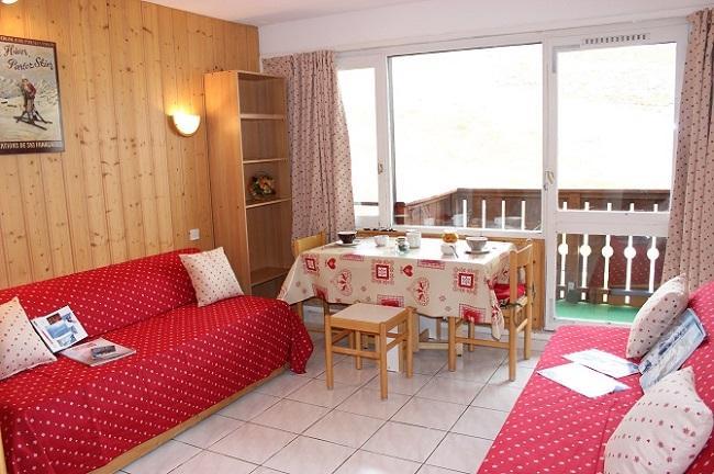 Rent in ski resort Studio 2 people (625) - Résidence de l'Olympic - Val Thorens - Living room