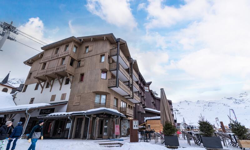 Location au ski Résidence Diamant - MH - Val Thorens - Extérieur hiver