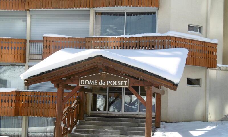 Location au ski Résidence Dome De Polset - MH - Val Thorens - Extérieur hiver