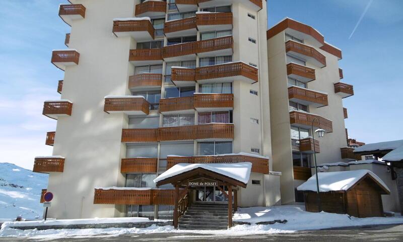 Location au ski Résidence Dome De Polset - MH - Val Thorens - Extérieur hiver