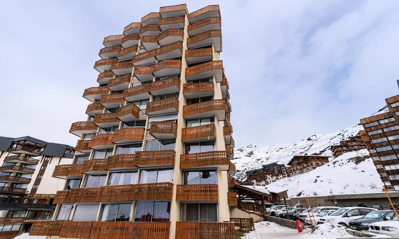 Location au ski Résidence Dome De Polset - MH - Val Thorens - Extérieur hiver