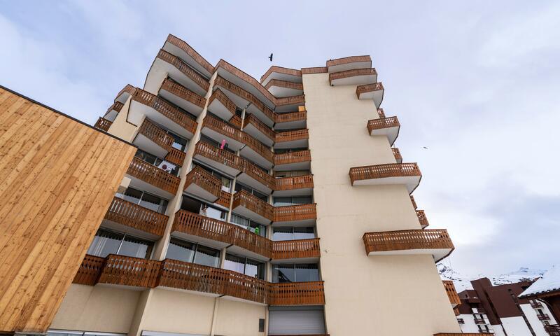 Location au ski Résidence Dome De Polset - MH - Val Thorens - Extérieur hiver