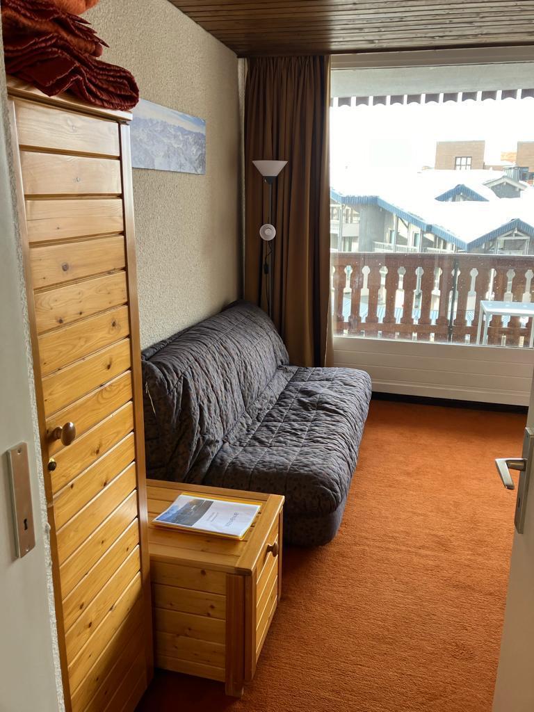 Ski verhuur Studio cabine 4 personen (27) - Résidence Eterlous - Val Thorens - Woonkamer