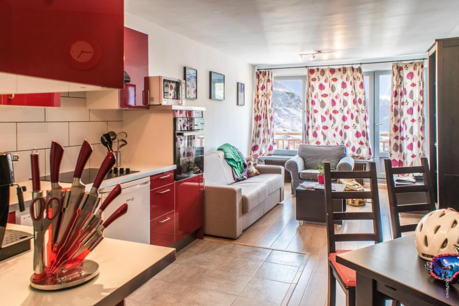 Rent in ski resort 3 room apartment 6 people (17) - Résidence Hauts de Chavière - Val Thorens - Living room