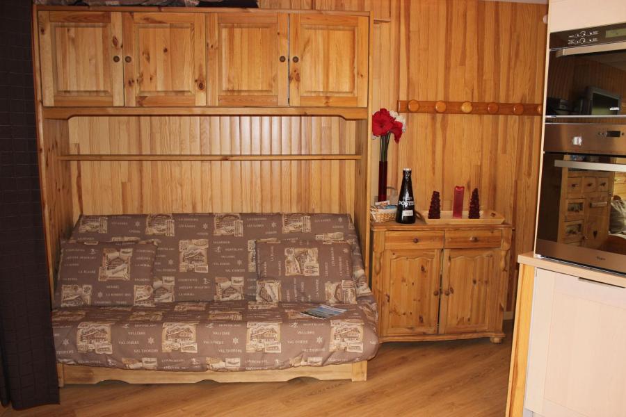 Ski verhuur Appartement 3 kabine kamers 6 personen (B22) - Résidence Hauts de Chavière - Val Thorens - Woonkamer