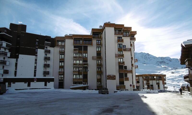 Location au ski Résidence Hauts De Chaviere - MH - Val Thorens - Extérieur hiver