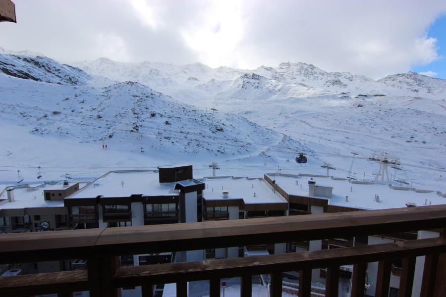 Soggiorno sugli sci Studio con alcova per 3 persone (30) - Résidence Hauts de Chavière - Val Thorens - Balcone